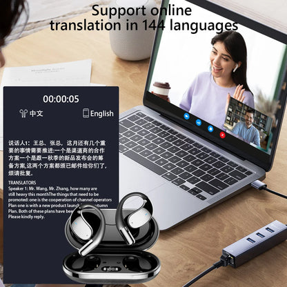 Smart Voice Translator Earbuds